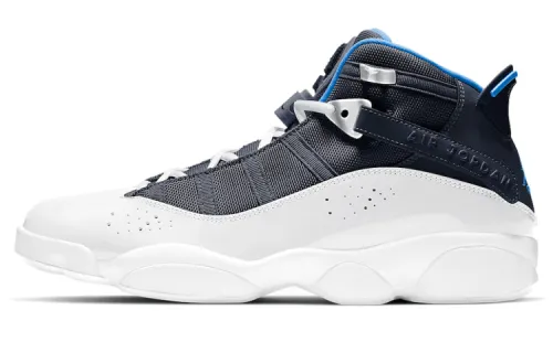 Air Jordan 6 Rings Obsidian 'White Blue'
