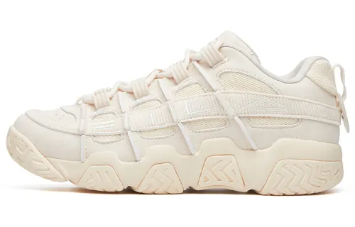 FILA FUSION BUSTER Puffy Shoes Textile, Synthetic Leather Cushioning Abrasion Resistant Breathable Low top