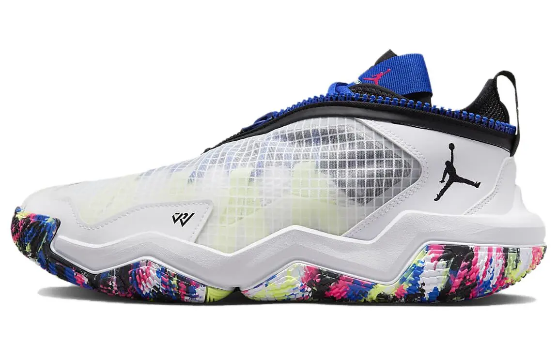 Jordan Why Not Zer0.6 White Light Liquid Lime Pink Blast Black
