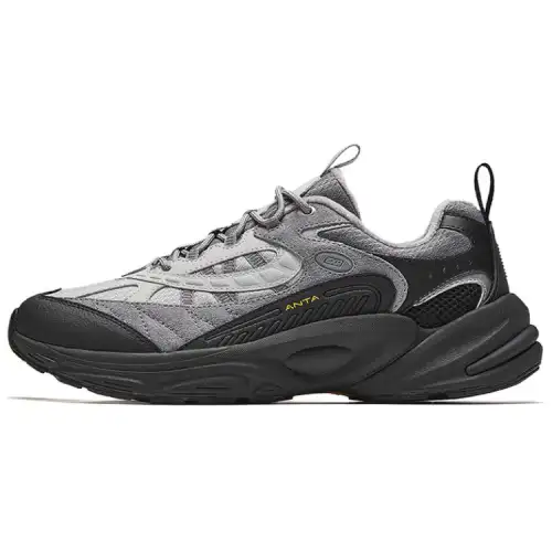 Anta Low top Hiking Shoes Men's Gray Black