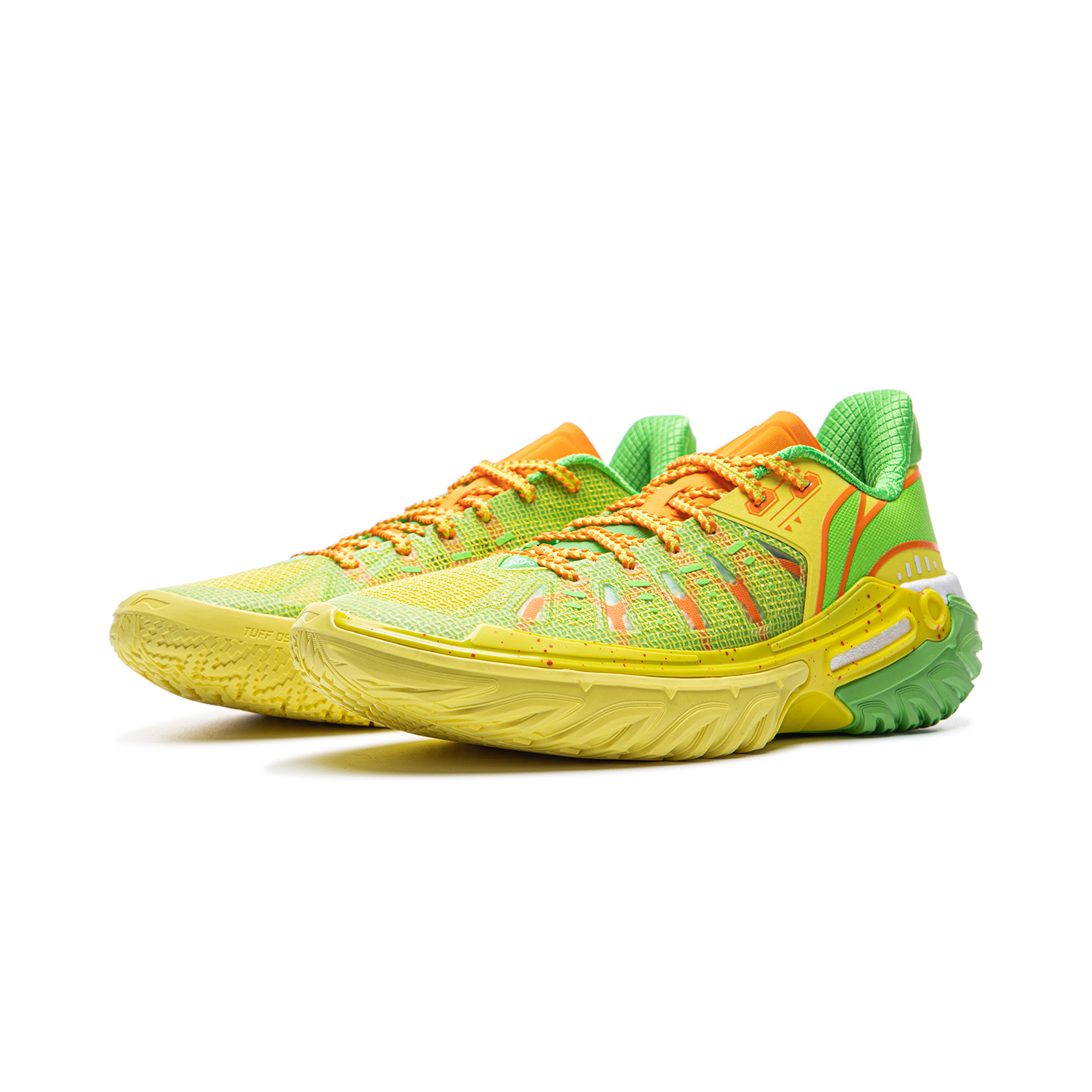 Li Ning Jie Ao 2 Cushioning Slip Resistant Abrasion Resistant Rebound Low top Outdoor Basketball Shoes Men’s