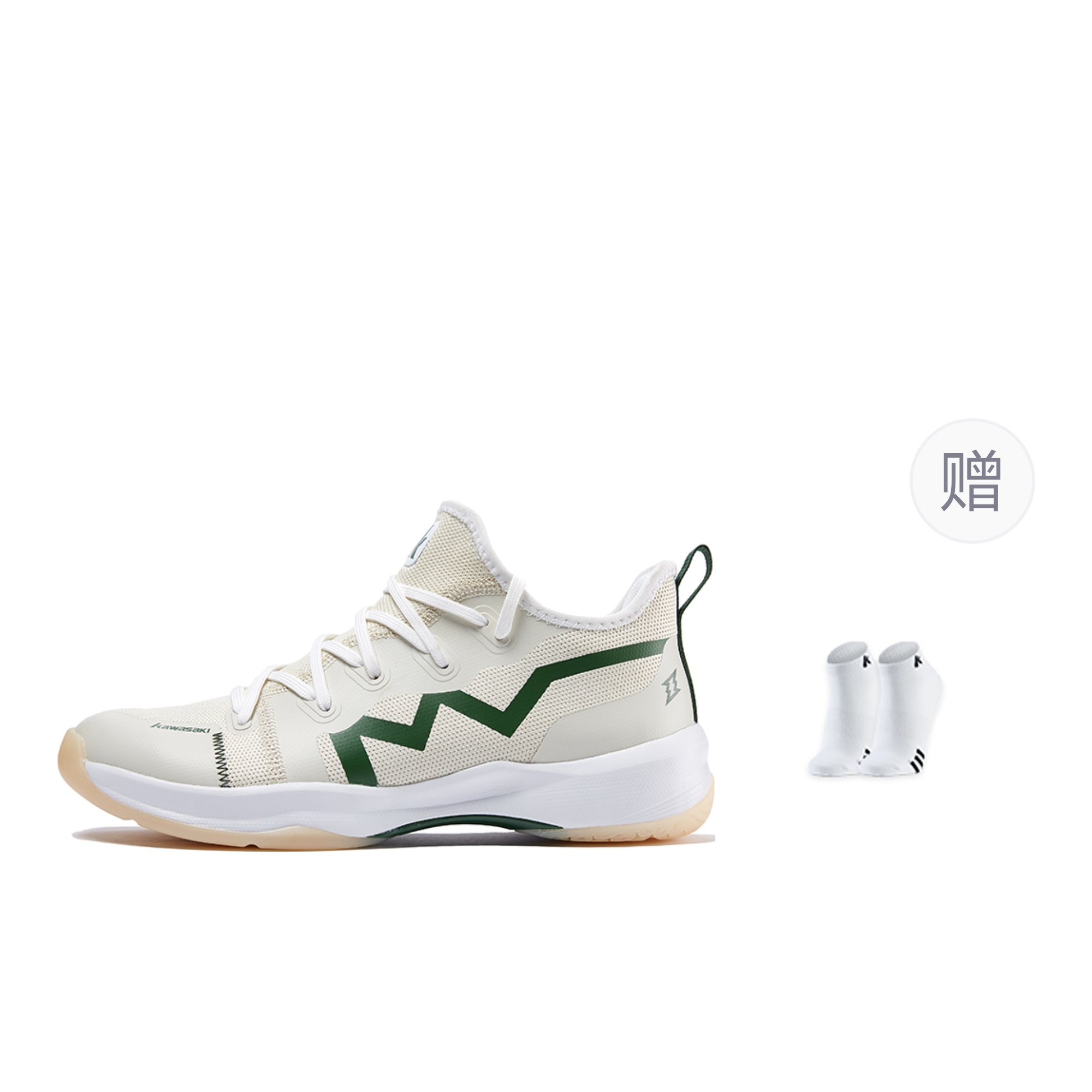 Kawasaki Glory Series Cushioning Slip Resistant Abrasion Resistant Low top Badminton Shoes Unisex