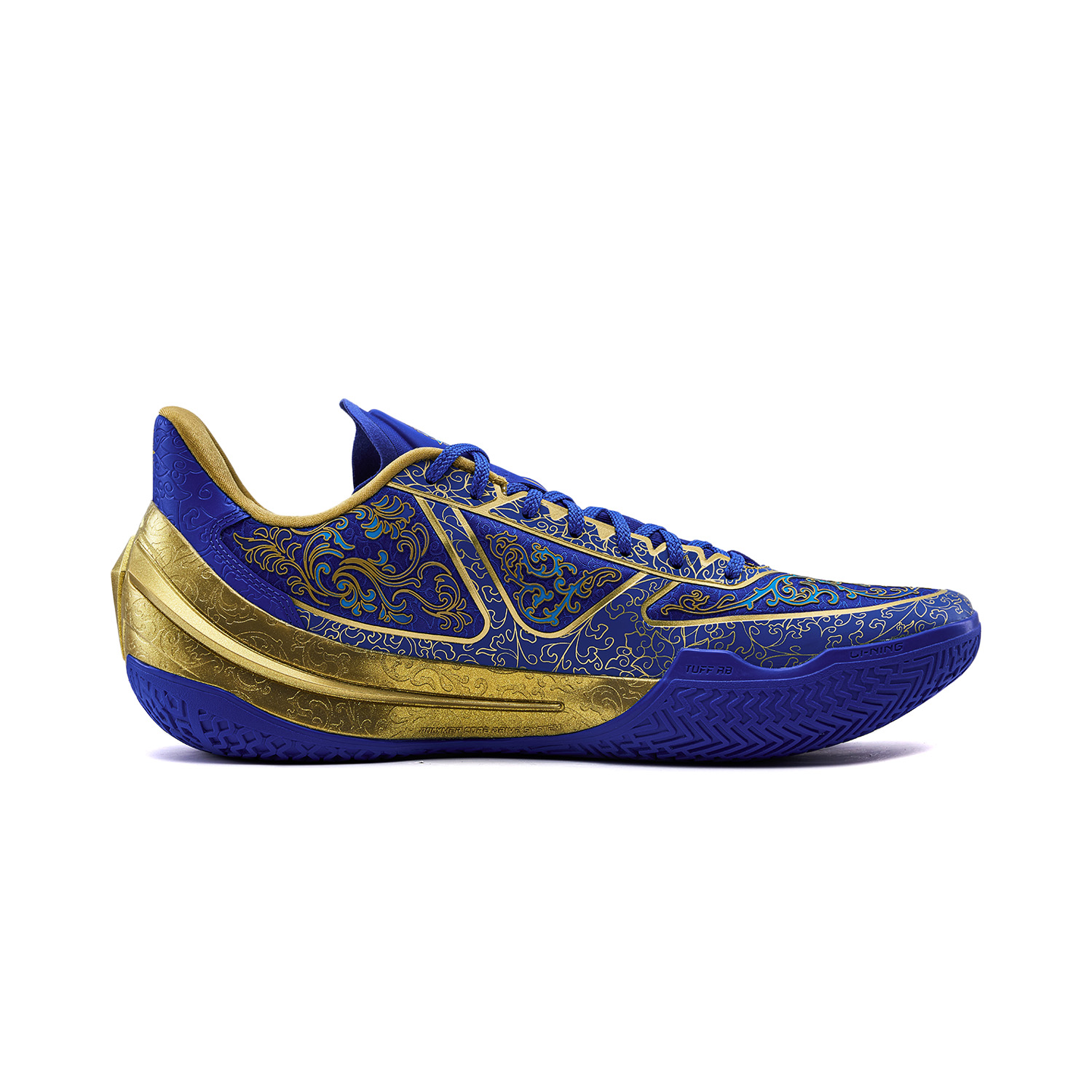 Li Ning Liren 5 V2 Cushioning Slip Resistant Breathable Low top Basketball Shoes Men’s Blue