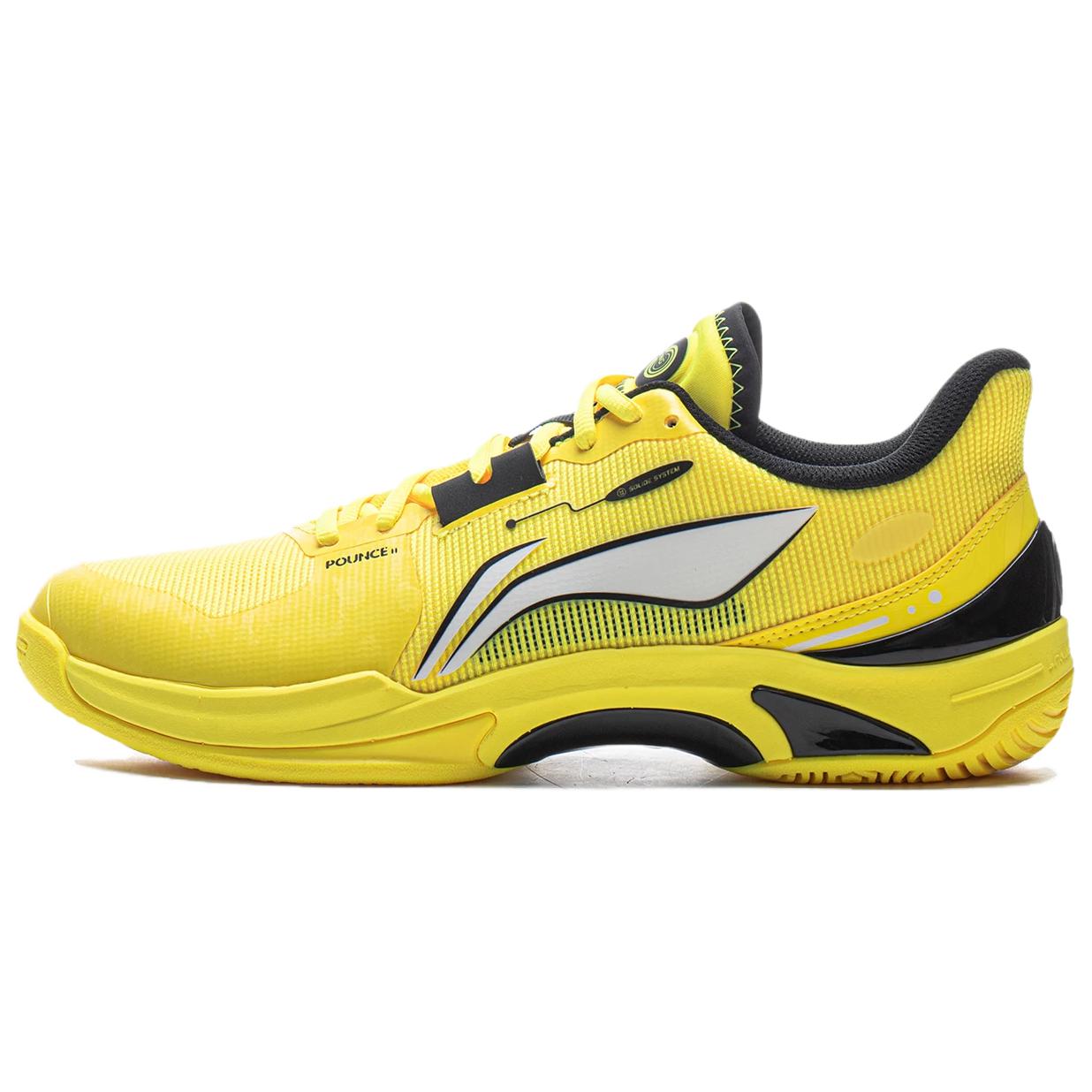 Li Ning Cushioning Lightweight Low top Training Shoes Unisex Fluorescent Gum Yellow