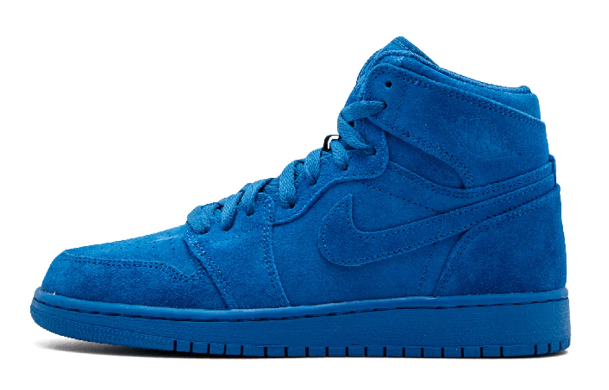 Jordan 1 Retro High Blue Suede GS