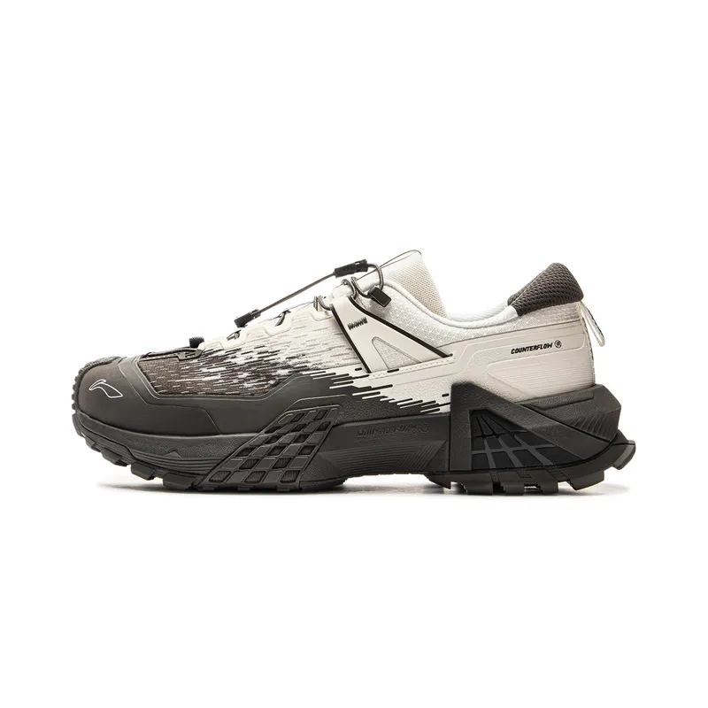 Li Ning Outdoor CF Tracing, Xingchuan Pro Cushioning Slip Resistant Abrasion Resistant Low top Hiking Shoes Unisex