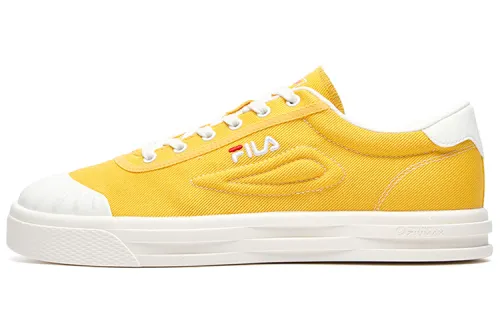 FILA LUKE Low top Canvas Shoes Men's Yellow White