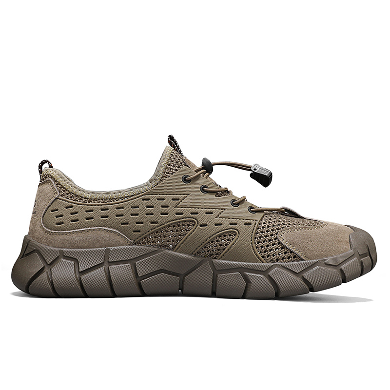 Jeep Textile, Pigskin Slip Resistant, Breathable, Lightweight Low top Hiking Shoes Men’s