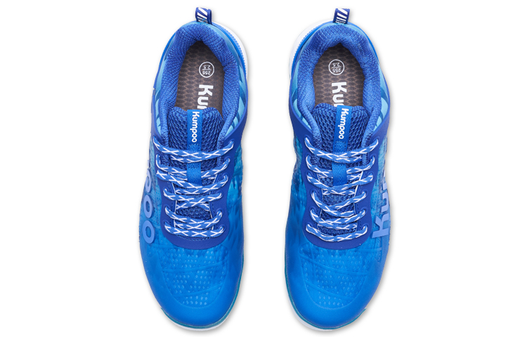 KUMPOO Badminton Shoes Unisex Low Top Blue
