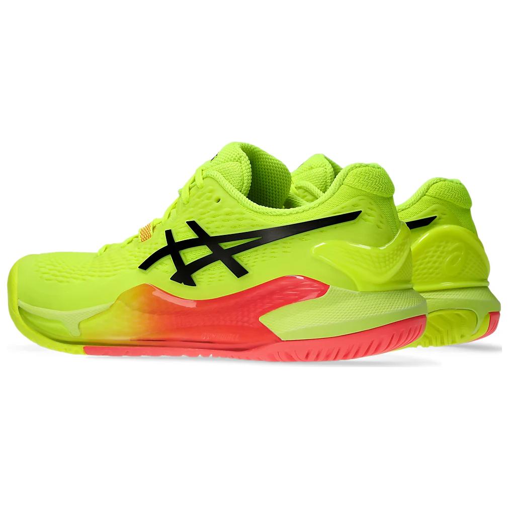 ASICS Gel Resolution 9 Paris Safety Yellow Black Women’s