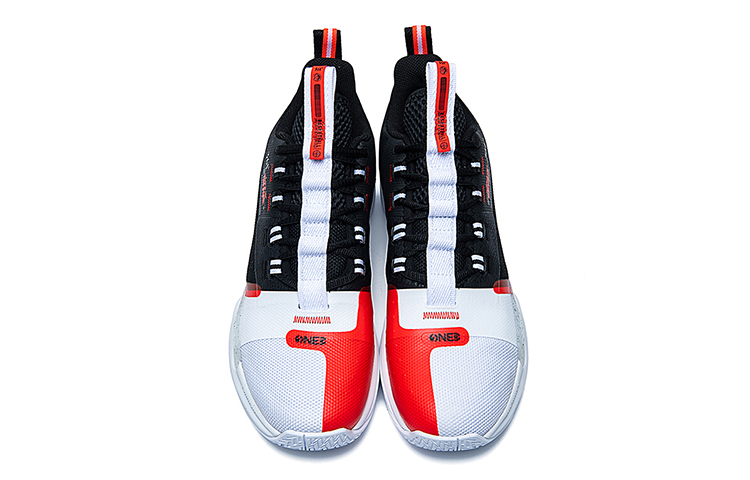 361° Q Rebound Technology Fashion Mid top Performance Basketball Shoes Men’s White Black