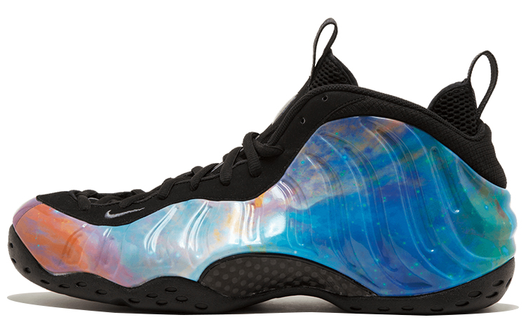 Мужские кроссовки Nike Nike Foamposite One Big Bang OG 2.0 (оранжево-синие)