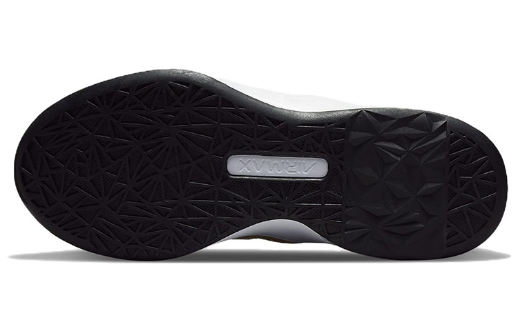 Женские кроссовки Nike Air Max Bella TR (бело-золотые) — Белый / золотой — фото 6