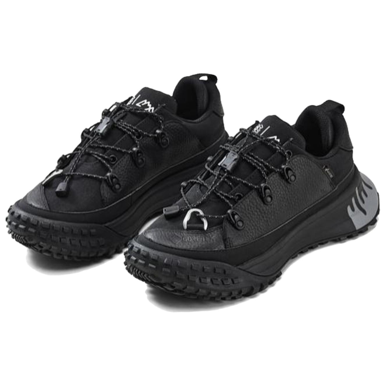 COMFY x KOLON SPORT Slip Resistant Abrasion Resistant Low top Mountaineering Shoes Unisex Black