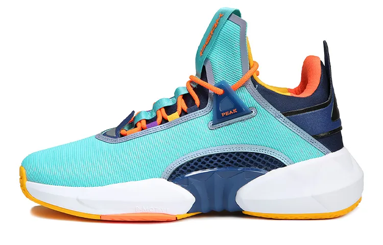 PEAK Textile, Synthetic Leather Slip Resistant, Abrasion Resistant, Breathable Mid top Performance Basketball Shoes