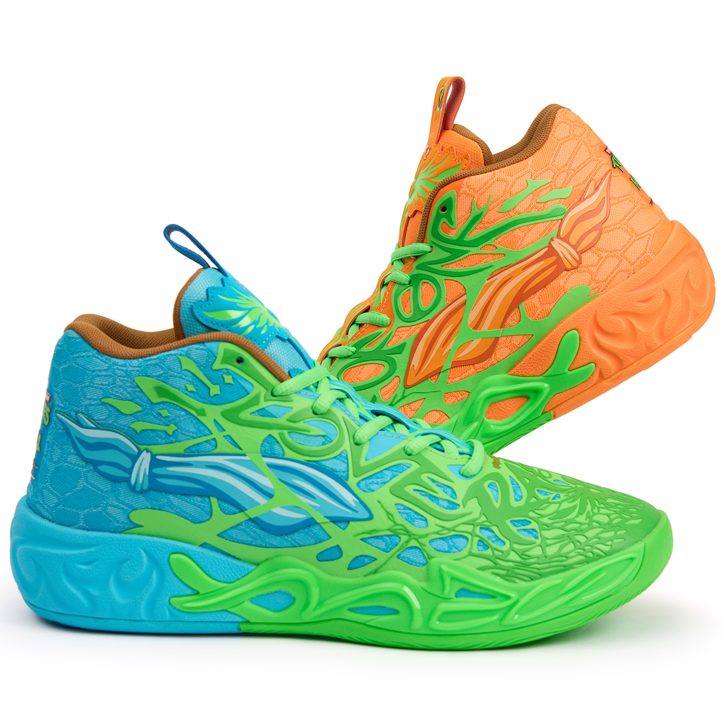 PUMA LaMelo Ball MB.04 Teenage Mutant Ninja Turtles Leonardo & Michelangelo