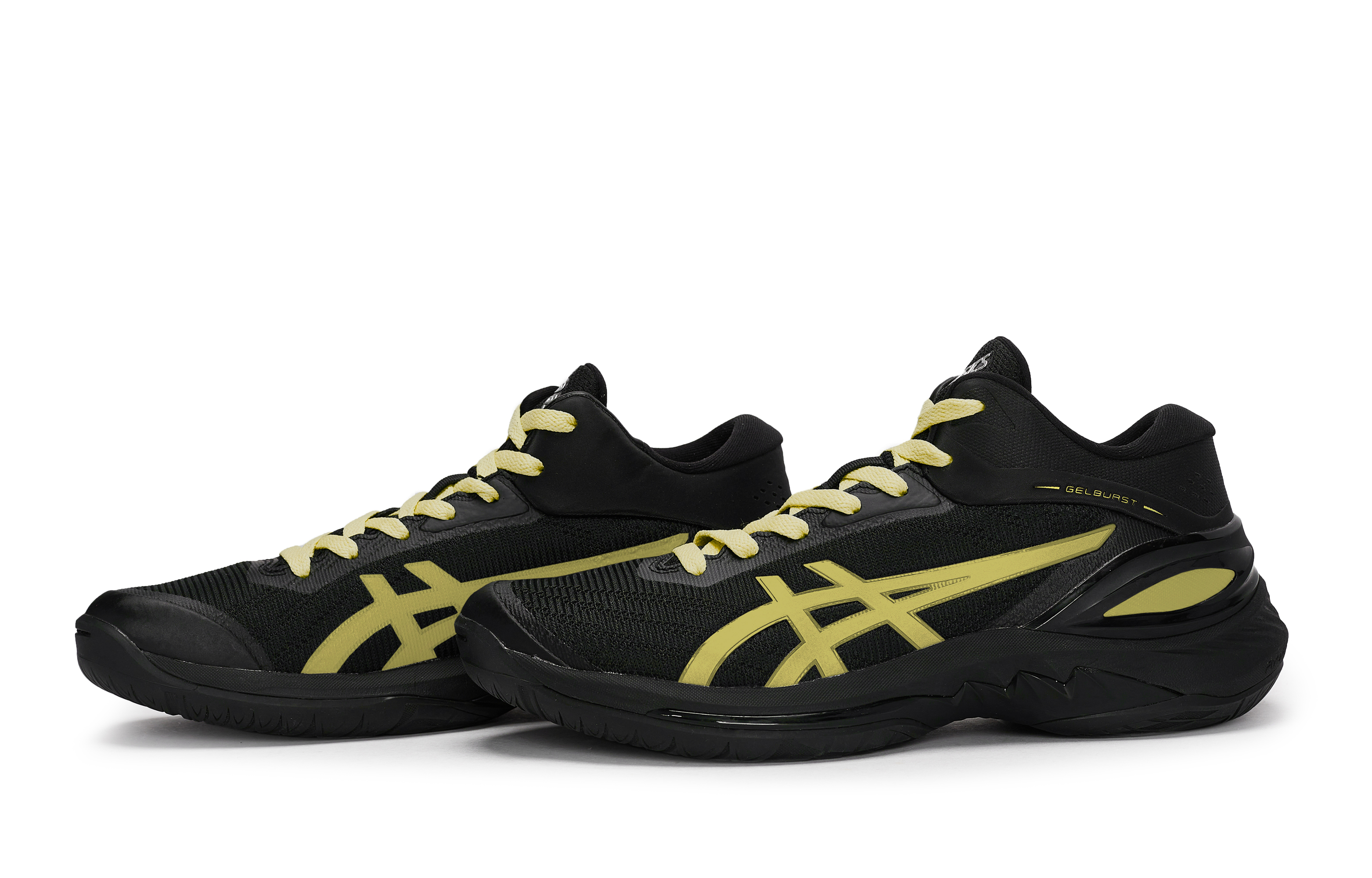 ASICS GELBURST 28 811 Manufacturing, Night Shadow Speed Yellow, Special Shoe Box Slip Resistant Slip Resistant Low top