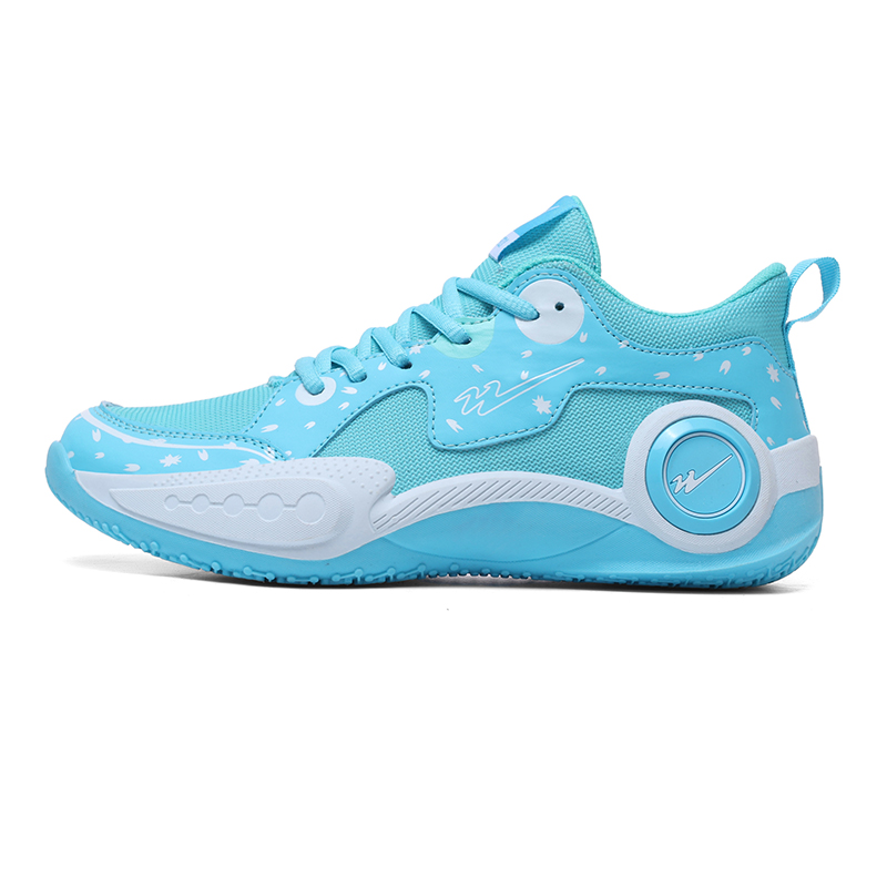 Binary Low top Basketball Shoes Unisex Aqua