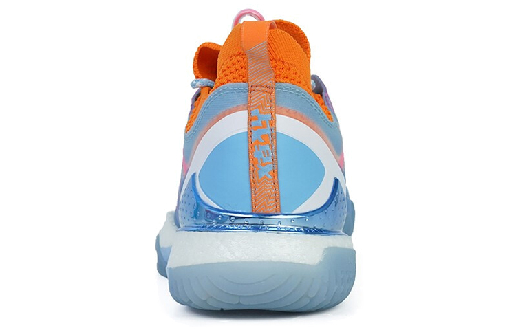 Li Ning Badminton Shoes Women’s Low Top Blue/Orange