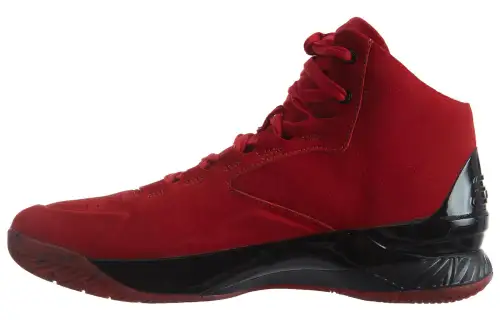 Under Armour Curry 1 Lux Mid Sde Red/Black Red