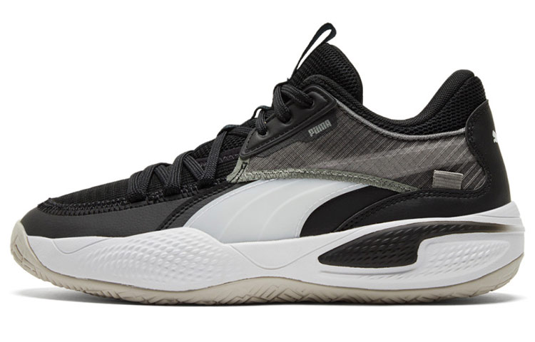 PUMA Court Rider Black White