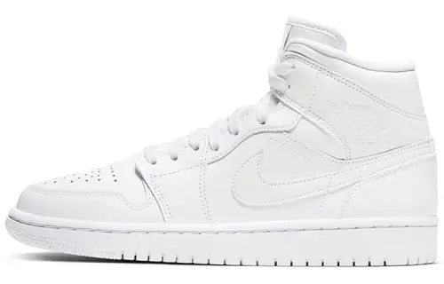 Air Jordan 1 Mid 'White Ivory' Women's