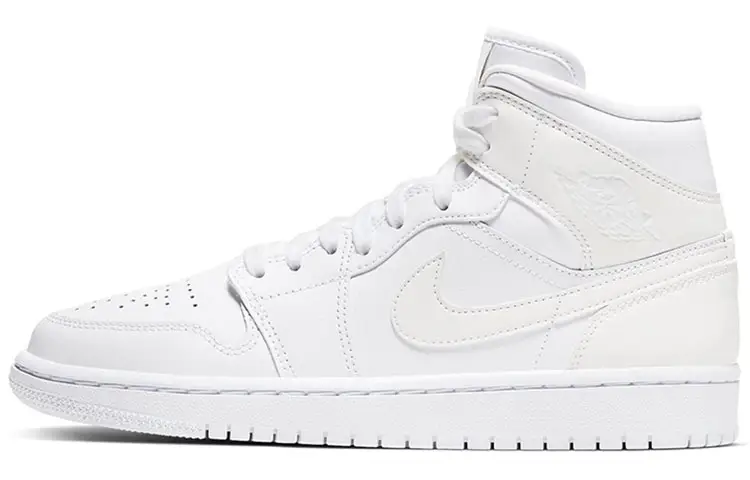 Air Jordan 1 Mid 'White Ivory' Women's