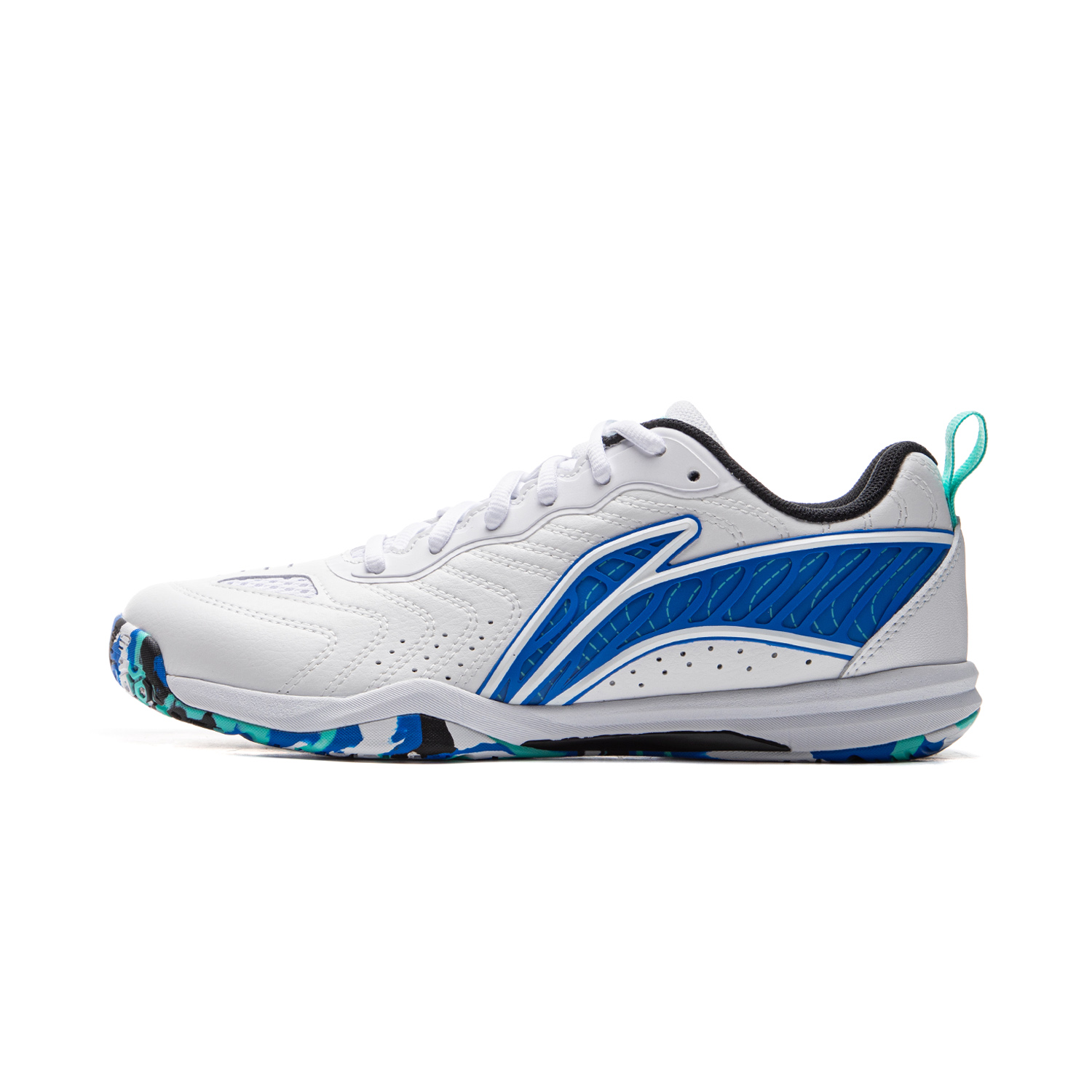 Li Ning Cushioning Slip Resistant Abrasion Resistant Training Scenario Low top Table Tennis Shoes Unisex