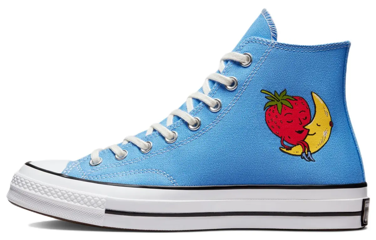 Chuck 70 Sky High Farm Workwear x Chuck 70 Converse High 'Strawberry Moon - University Blue'