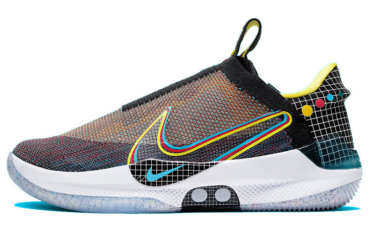 Мужские кроссовки Nike Nike Adapt BB (черно-желто-красные)