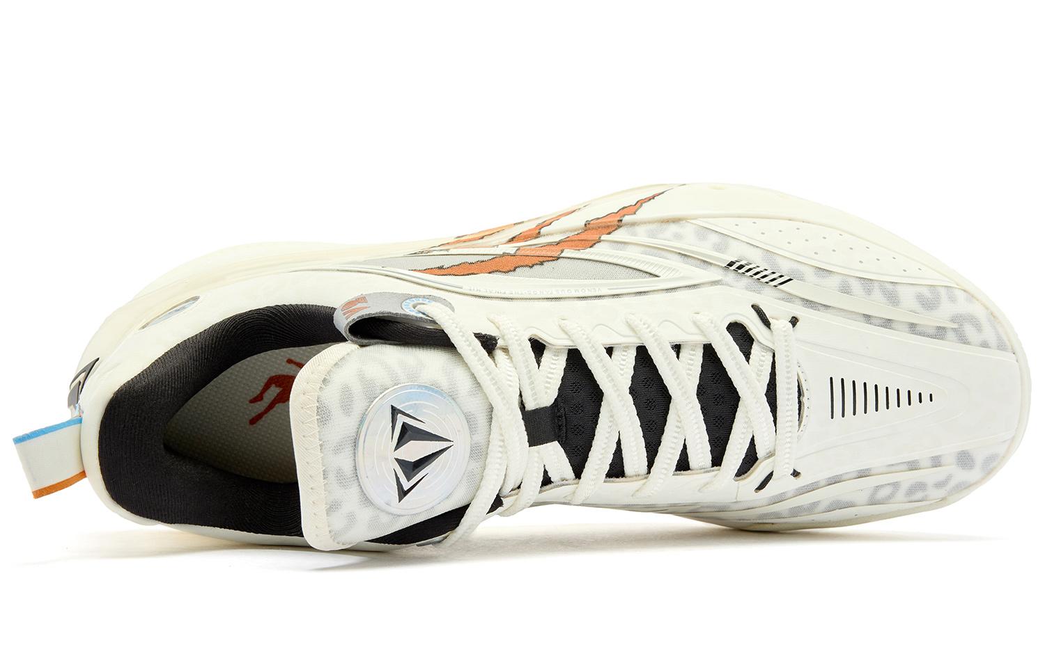 QIAODAN Poisonous Fangs PRO 3.0 V2 Basketball Shoes Men’s Low Top Ivory Steel Gray