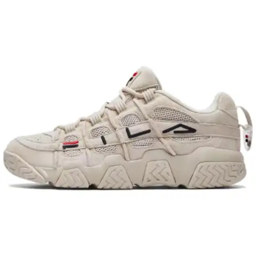 FILA FUSION BUSTER Puffy Shoes Comfortable Cushioning Abrasion Resistant Height Increasing Low top Chunky Sneakers