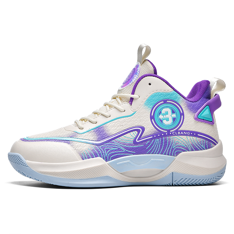 BIANSULONG Abrasion Resistant Coverage Rebound High top Basketball Shoes Unisex