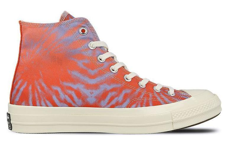 Кеды Converse Chuck 1970s Hi (красно-белые) — Красный / белый — фото 2