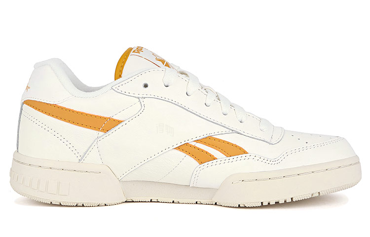 Кеды Reebok BB 4000 Mu (бело-оранжевые) — фото 2