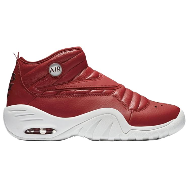 Мужские кроссовки Nike Air Shake NDestrukt Gym Red OG (красные) — 体育红/体育红/白/葡萄紫 — фото 2