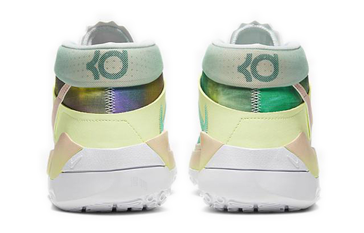 Кроссовки Nike KD 13 "Chill" (желто-зеленый) — фото 5