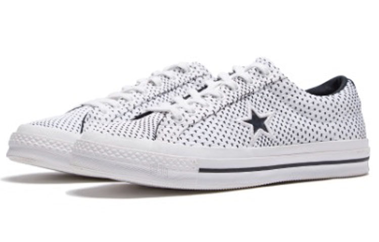 Кеды Converse One Star (белые) — фото 3