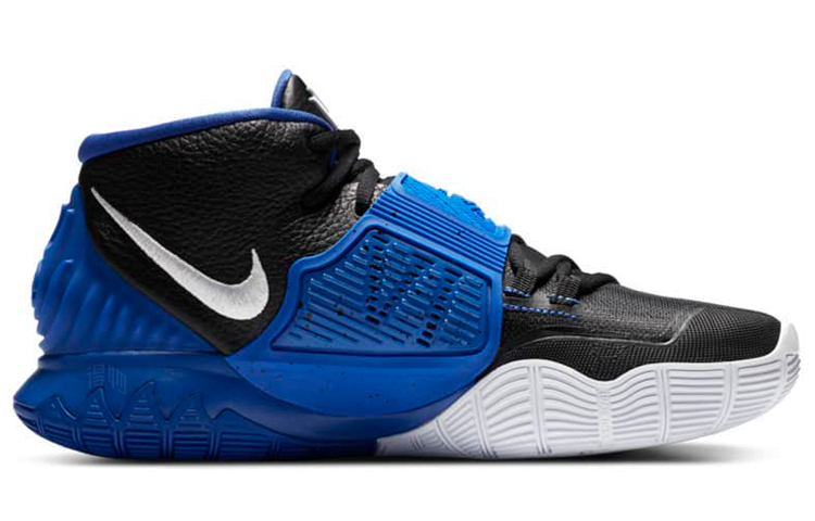 Кроссовки Nike Kyrie 6 Team (черно-синие) — Чёрный / синий — фото 2