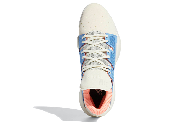 Мужские кроссовки adidas PRO Vision (бело-оранжевые) — фото 5