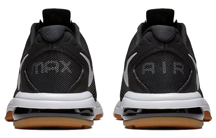 Мужские кроссовки Nike Air Max Full Ride TR 1.5 (черно-бело-коричневые) — Чёрный / белый / коричневый — фото 5