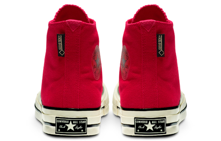 Кеды Converse Chuck Taylor All Star 1970s GORE-TEX Canvas High Top (красные) — Красный — фото 4