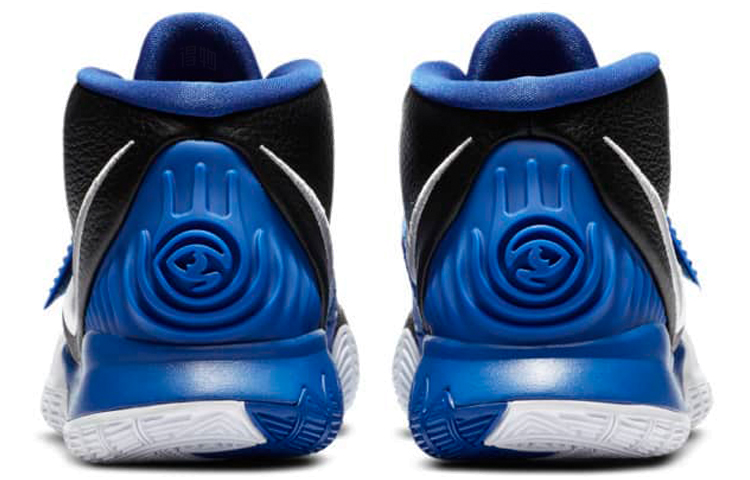 Кроссовки Nike Kyrie 6 Team (черно-синие) — Чёрный / синий — фото 5