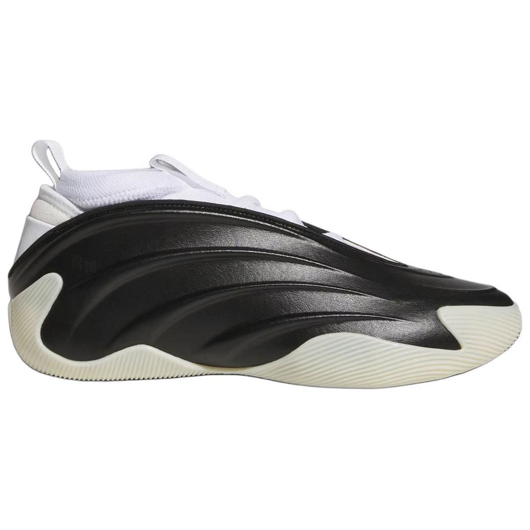Кроссовки adidas Harden Vol.9 Core Black Warm Vanilla (черные) — фото 2