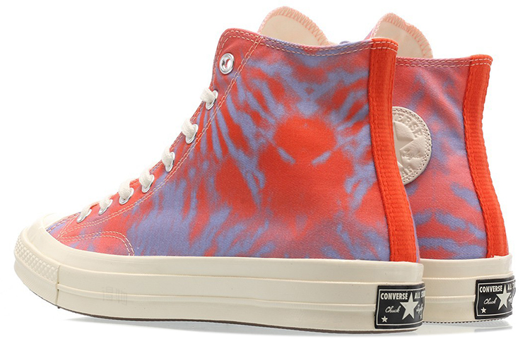Кеды Converse Chuck 1970s Hi (красно-белые) — Красный / белый — фото 4