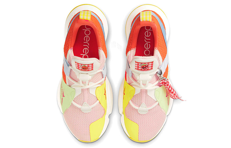 Женские кроссовки Nike SuperRep Groove (оранжево-розовые) — фото 4