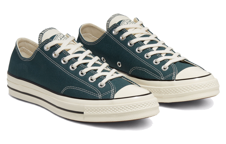 Кеды Converse Chuck 70 Varsity Remix (темно-зеленые) — фото 3