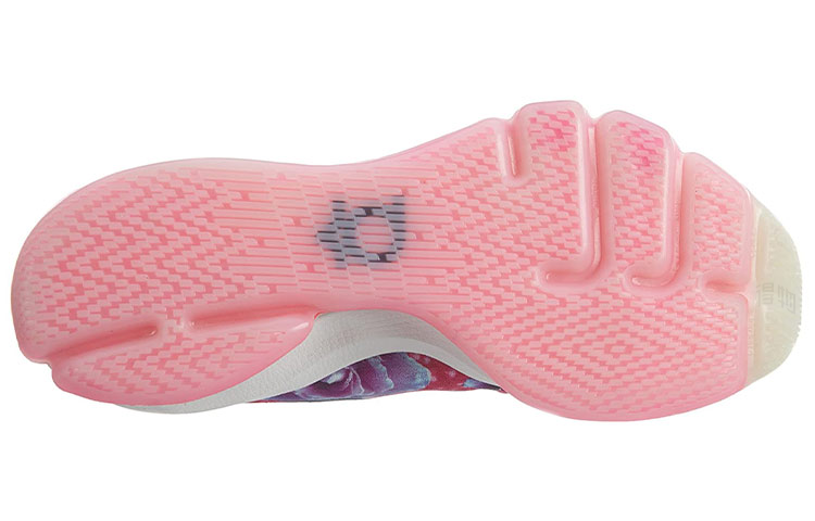Мужские кроссовки Nike KD 8 Aunt Pearl (розовые) — 艳粉/黑/绿松石色 — фото 5