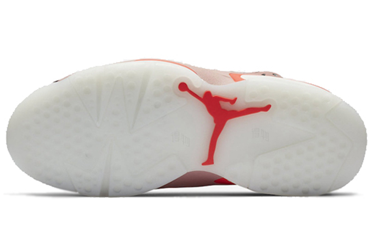 Женские кроссовки Jordan Air Jordan 6 retro nrg aleali may (розовые) — Розовый — фото 5
