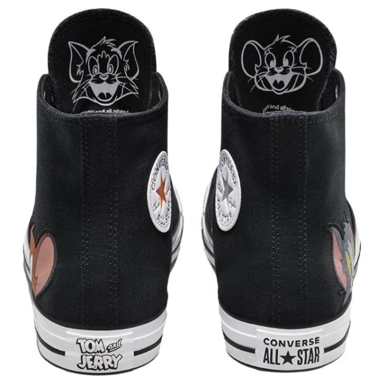 Мужские кеды Tom & Jerry x Converse CHUCK TAYLOR (черные) — фото 4